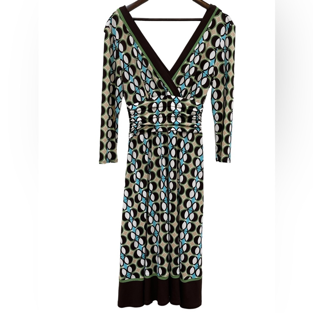 STUDIO I Multicolor V-neck Dress